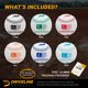 thumbnail image 2 of Juego de 6 balones de béisbol con peso Driveline Baseball, 2 of 6
