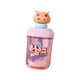 thumbnail image 3 of Botella De Agua Con Pajita Linda Bebida Té Taza De Agua Para Picnic Al Aire Libre Mujeres Púrpura, 3 of 3