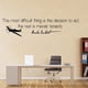 thumbnail image 2 of Decomural The Most Difficult Thing Inspirational WS-34266, 2 of 2