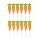 thumbnail image 1 of 12 Piezas De Adornos Para Cupcakes De Pascua, Adornos Para Pasteles, Actividades De Primavera, Insertos Para Pasteles, Formas De Zanahoria, 1 of 3