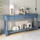 thumbnail image 2 of TREXM Console Table 63" Long Console Table with Drawers and Shelf for Entryway, Hallway, Living Room (Navy, OLD SKU WF314993AAM), 2 of 3