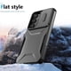 thumbnail image 5 of Funda Resistente para Samsung Galaxy S25 Plus 5G con Tapa Deslizante y Protección Militar Negro, 5 of 6