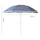 thumbnail image 2 of Quitasol Sombrilla De Playa Terrazas Exterior 1,8 m Azul y Blanco, 2 of 5