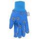 thumbnail image 4 of Guante de jardín MUD Basic de PVC con forma de palma punteada para mujer, azul M/L, 4 of 7