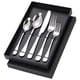 thumbnail image 3 of 5x Vajilla De Acero Inoxidable Vajilla Picnic Cubiertos Vajilla Utensilios Plata, 3 of 5