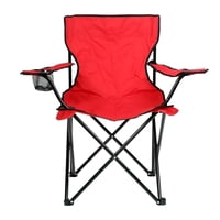 Genérico - Silla Plegable Camping Picnic Playa Silla Con Portavasos