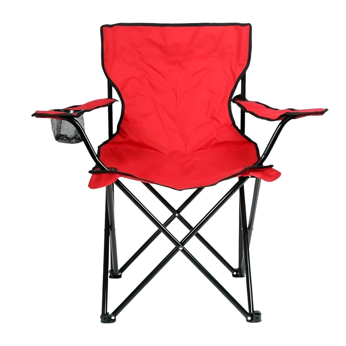 Genérico - Silla Plegable Camping Picnic Playa Silla Con Portavasos