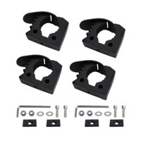 Ioensy - Abrazadera De Goma Genérica Para Asegurar Equipos De Montaje Para Vehículos Recreativos, Garajes, Utv, 4 Piezas