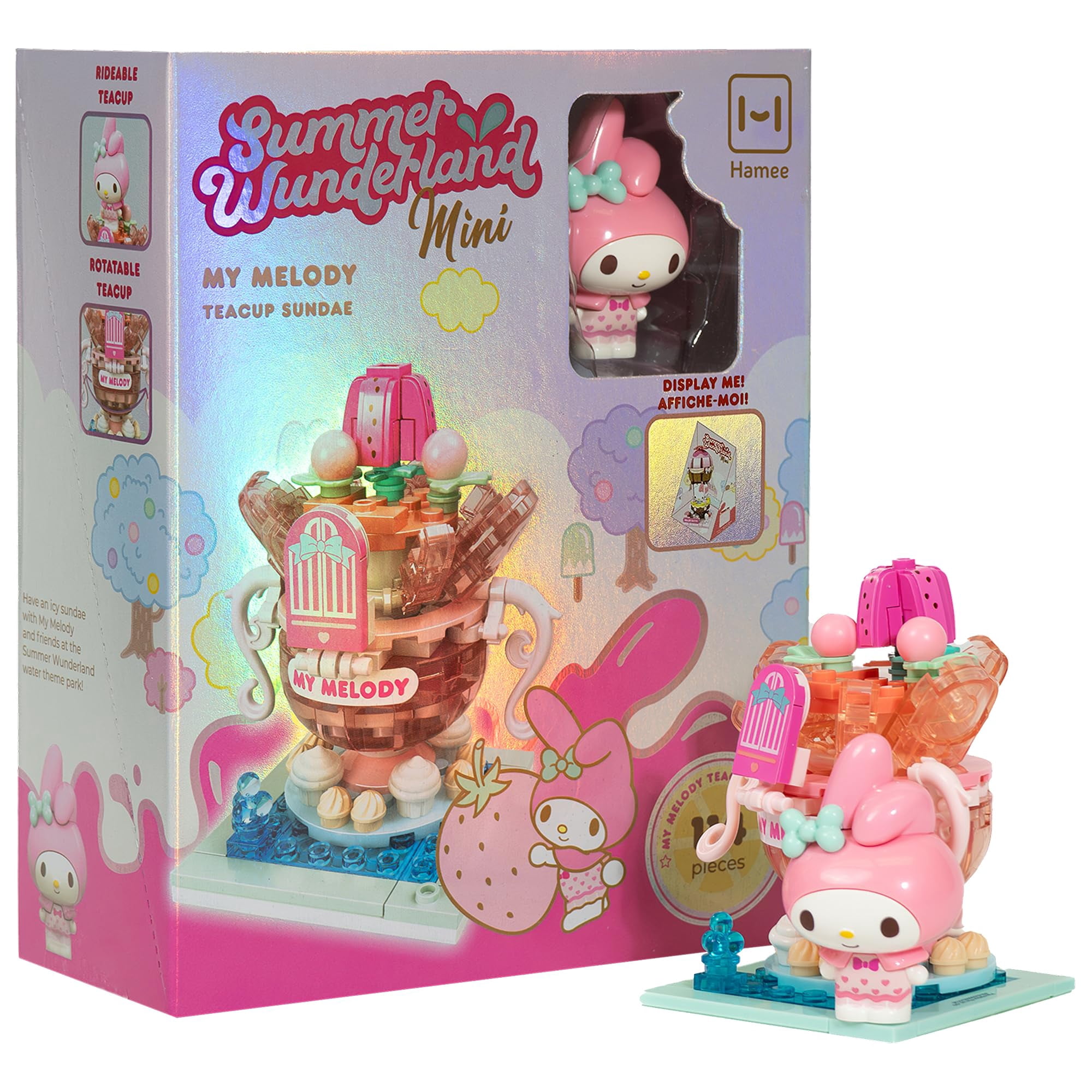 Set De Bloques De Construcción Hamee Sanrio Hello Kitty Summer Wunderland