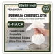thumbnail image 1 of Paño de queso Novprova 51 cm 6 unidades algodón sin blanquear, 1 of 7