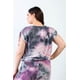 thumbnail image 3 of Vestido Midi sin Mangas con Estampado de Flores de Color Melocotón, 3 of 5