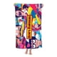 thumbnail image 3 of Bob's Burgers Toalla de playa de secado rápido con diseño temático, regalo para mujeres y niñas, ideal para cumpleaños, fans, amantes de la música, uso en la playa o al aire libre, 78 × 160 cm, 3 of 6