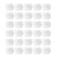 thumbnail image 2 of 30 Tarros de Cosméticos con Tapas, Pequeños Recipientes de Almacenamiento Recargables Portátiles a Prueba de Fugas Vacíos para Crema de Ojos, Bálsamo, Blanco, 2 of 5