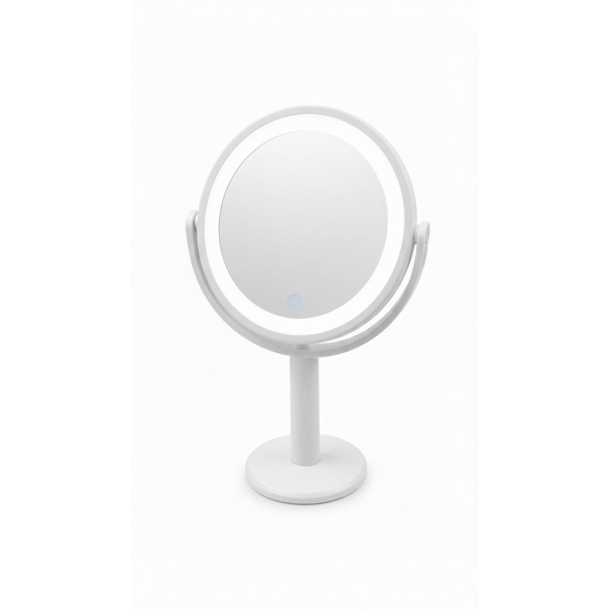 Tecnofonia - Espejo Para Maquillaje Cosmetico 20 Luces Led Rota 360