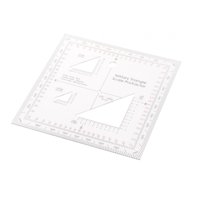 Magideal - Lector De Cuadrícula De Coordenadas Del Transportador De Navegación Terrestre Escala De Coordenadas Para Medición 127X127 Cm