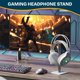 thumbnail image 4 of Soporte para auriculares Headflume en forma de U, blanco y antideslizante, 4 of 9