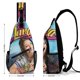 thumbnail image 2 of SOY LUNA Riñonera Bandolera con Estampado Integral para Hombres y Mujeres, Bolso Cruzado Gráfico de Tendencia, Mochila de Hombro Streetwear para Ciclismo y Deportes, Riñonera Versátil Casual, 2 of 6