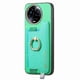 thumbnail image 2 of Funda Magnética para Realme 11 5G con Billetera y Anillo, Protector Resistente Verde, 2 of 5