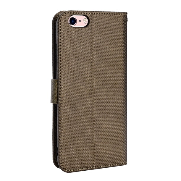 Shockproof Protection for Your iPhone 6/6S Plus: 1pc PU Leather Wallet Case
