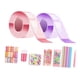 thumbnail image 3 of Blow Bubbles Cinta De Doble Cara Cintas Impermeables Tiras Cinta Transparente 5cm 2PCS Violeta Y Rosa, 3 of 5