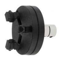 Magideal - Pieza De Reparación De Cañas De Pescar, Soporte Ajustable, Envoltura De Varilla, Alambre Envuelto, Accesorios Fáciles De Usar, Herramienta De Caña De Eje De Mandril De Tres Mordazas