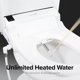 thumbnail image 4 of Asiento de inodoro SmartBidet SB-3000 eléctrico con control remoto, 4 of 9
