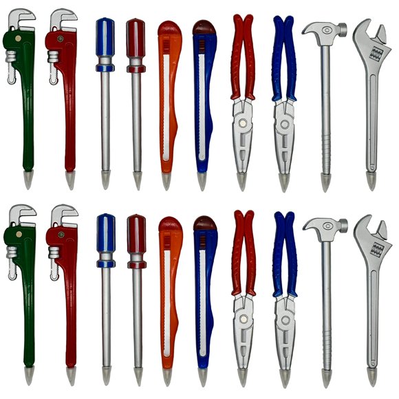 Bolígrafo Maydahui Hardware con forma de herramienta manual, 20 unidades