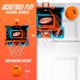 thumbnail image 2 of Aro de básquet mini Franklin Sports NERFOOP 30x25 cm, 2 of 8