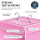 thumbnail image 3 of Organizador colgante rosa de 6 estantes Simple Houseware – 54 cm, 3 of 7