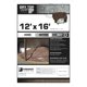 thumbnail image 4 of Tarp Foremost 21216, superficie seca plateada/marrón, 12 x 16 pies, 10 mil, 4 of 8