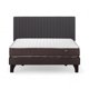 thumbnail image 1 of Cama Rosen Ergo T 2 Plazas Completa + Respaldo Lucio Gris, 1 of 6