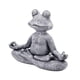 thumbnail image 5 of Yoga Pose Estatua Meditando Animal Escultura Jardín Estatuilla Rana 13x9.5cm, 5 of 5