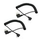 thumbnail image 3 of 2 Piezas De Cable USB 2.0 Macho A A Micro USB De 5 Pines En Espiral De 1 M, 3 of 3