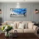 thumbnail image 1 of 1pc, Simple Life Blue Moon Tree Landscape Abstract Wall Decoration, Oil Painting Canvas Wall Art, Room Decor, Home Decor, Holiday Decor, Bedroom Decor, Living Room Decor, Entrance Decor, Background Wa, 1 of 3
