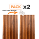 thumbnail image 1 of Wall Panel Wpc Interior 2.70m Castaño Revestimiento. Pack 2 Un, 1 of 12