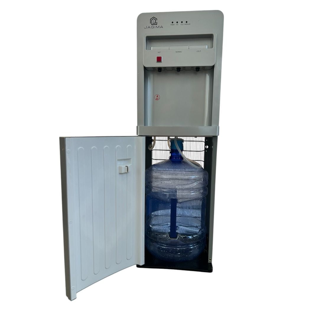 Jagima - Dispensador De Agua Gris Compresor Bidón Oculto