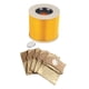 thumbnail image 4 of Filtro de aspiradora con 5 bolsas de polvo Filtros de doble capa de alta absorción para A2656 Accesorio de aspiradora Piezas fáciles de instalar, 4 of 5