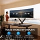 thumbnail image 2 of HUANUO Dual Monitor Stand for 13-40 in, Premium Dual Monitor, 2 of 3