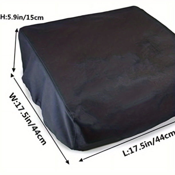 1pc 17 Inch Grill Cover, Heavy Duty Grill Griddle Cover, Water Proof, Drawstring Grill Covers, Polyester Canvas Table Top Griddle Cover, For BBQ Tools, BBQ Accessories, Grill Accessories