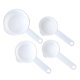 thumbnail image 1 of Juego de tazas medidoras Chef Craft 1/4, 1/3, 1/2 y 1 taza, blanco, 1 of 2