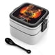 thumbnail image 1 of Karate Kid: Leyendas Fiambrera de Doble Capa, Contenedor de Almuerzo Portátil Apilable, Almacenamiento de Alimentos Hermético a Prueba de Fugas, 1000ml, 1 of 6