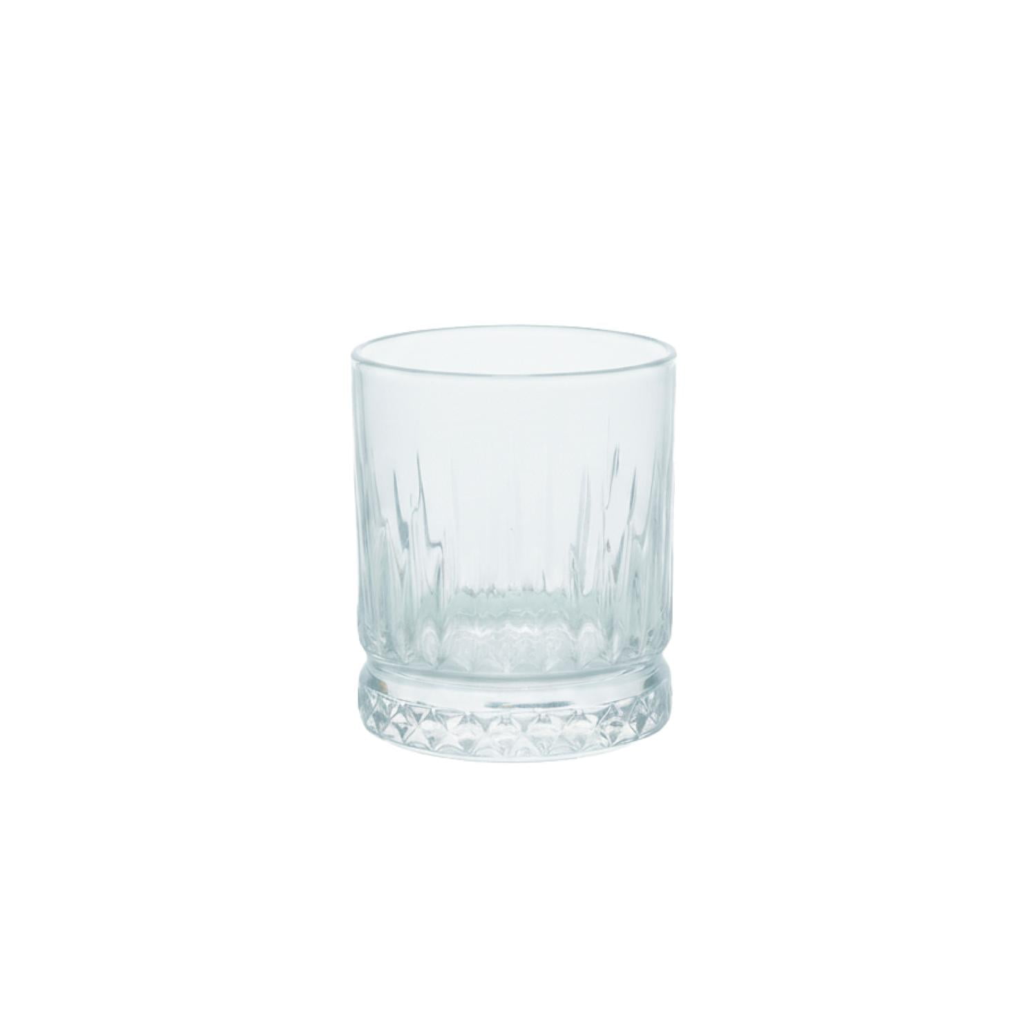Set 6 Vasos Cortos 380ml Vidrio Ginebra Simplit Agua