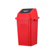 thumbnail image 1 of Basurero plastico tapa push 60 litros - rojo, 1 of 1