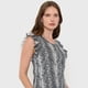 thumbnail image 3 of Vestido Mujer Vuelos Print Pitón Negro Corona, 3 of 5