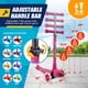 thumbnail image 2 of Patinete para niños Outdoor Cruiser de 3 ruedas con inclinarse para conducir, color rosa, 2 of 6