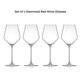 thumbnail image 4 of Set de 4 Copas de Vino Tinto JoyJolt Layla de 500 ml, 4 of 8