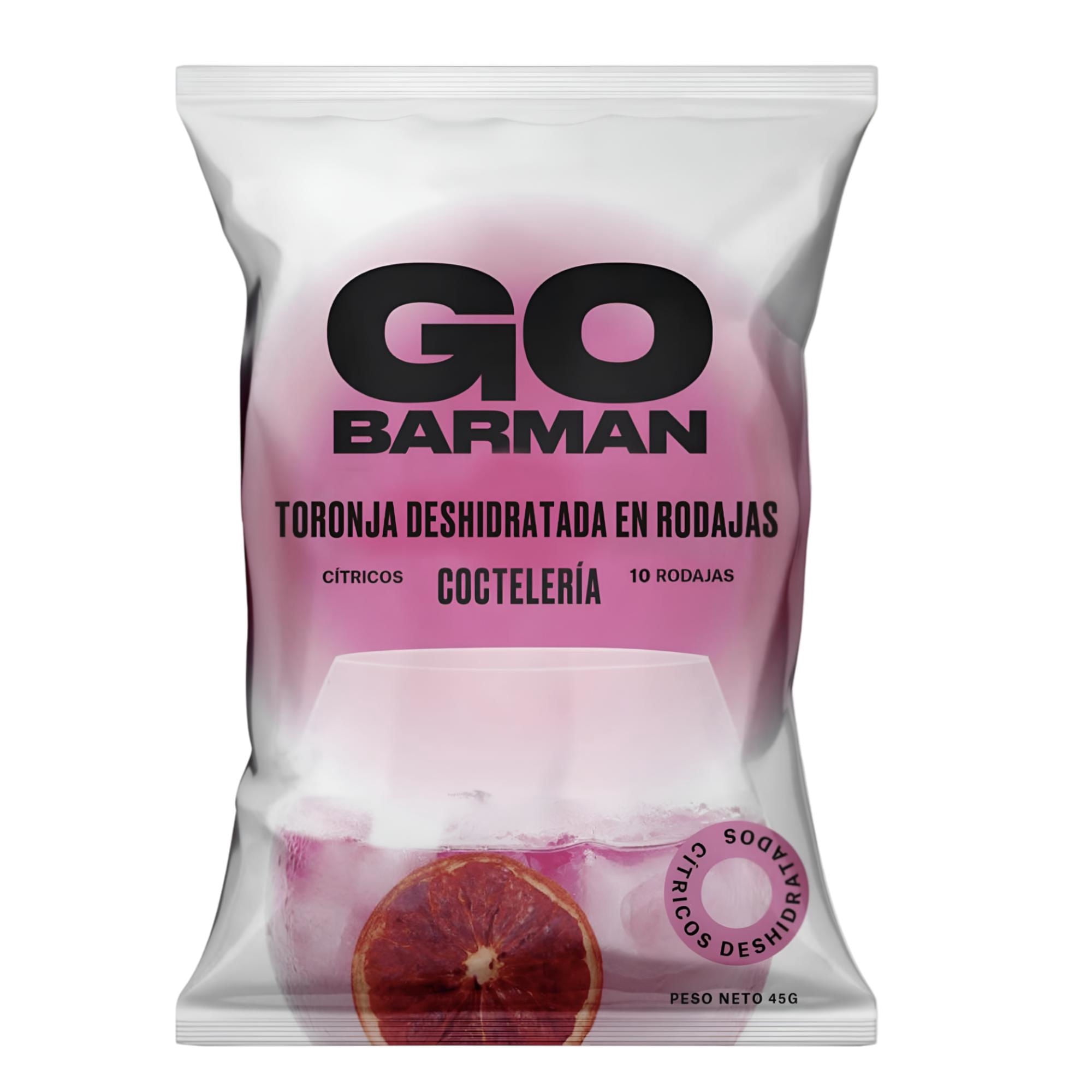 Toronja Deshidratada En Rodajas Bolsa 45 g Go Barman