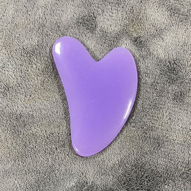 Rejuvenate Your Skin with a Heart-Shaped Gua Sha Board - SPA Beeswax Scraper for Wrinkle Removal