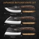 thumbnail image 2 of Juego de cuchillos HOSHANHO Butcher de acero con alto contenido de carbono de 3 piezas, 2 of 7