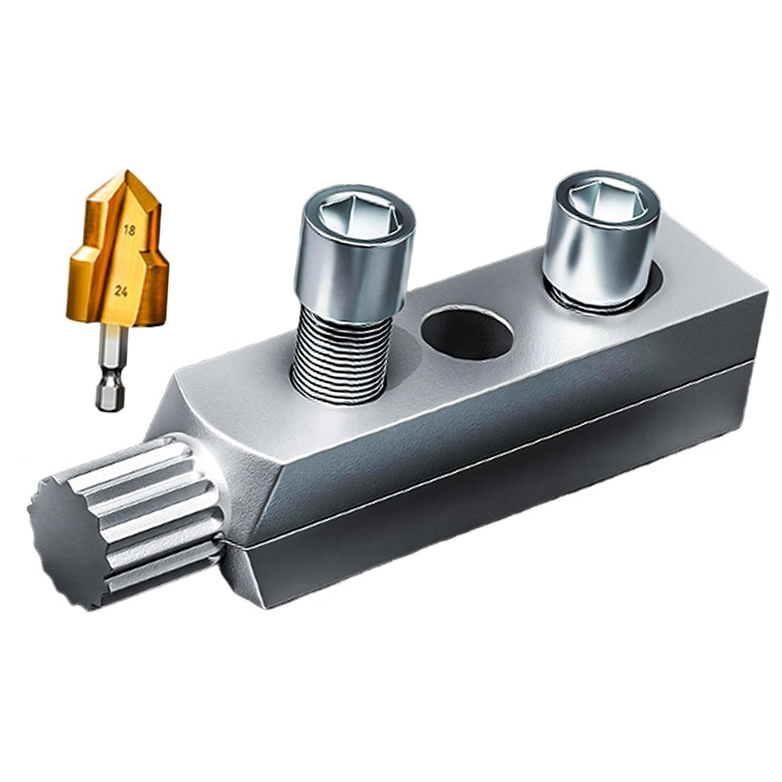 Magideal - Herramientas De Tornillo De Válvula De Ángulo De Toque Herramientas Manuales Para Una Herramienta Fácil Y Fácil De Perno, Herramienta De Extracción De Establecimiento Y Taladro De 20 Mm